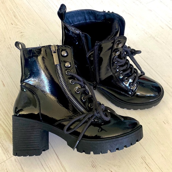 Hightops combat boots - Picture 1 of 6